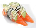 Avocado-Salmon nigiri