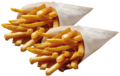 2x Puntzak frites (actie)