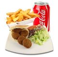 Broodje falafel (vegetarisch) menu