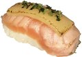 58. Nigiri flamed Salmon Cheese