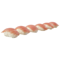 13. Tonijn nigiri Deluxe (6 stuks)