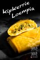 Kip kerrie loempia