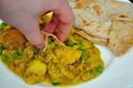 Roti met kip