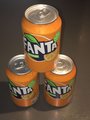 Blikje Fanta Orange