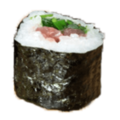 Tuna chuka wakame maki