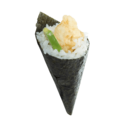 Wasabi hotategai temaki