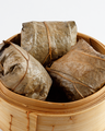 19. Steamed Mini Sticky Rice Wraps with Dried Scallops 瑤柱珍珠雞