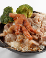 22. Steamed Rice with Spareribs and Chicken Feet 鳳爪排骨飯