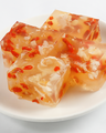 42. Chilled Goji Berry with Lychee Gelatin 杞子荔枝凍糕