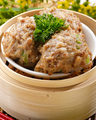 6. Steamed Beef Meatballs with Bean Sheets 鮮竹牛肉球