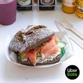 Gerookte zalm & kruidenroomkaas