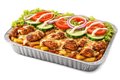 Kapsalon kip menu