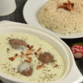 Kibbeh labani met rijst