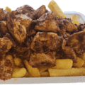 Loaded fries hete kip