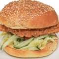 Crunchy kipfiletburger