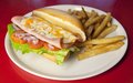 Ham & Cheese Melt Sandwich