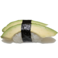Avocado nigiri