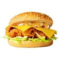 AKTIE!!! 2X Crunchy chicken burger