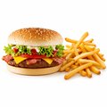 Bacon & cheese burger menu