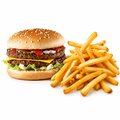 Dubbel cheese burger menu