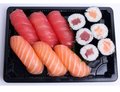 Box F ( zalm + tonijn 12st)