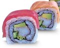 Alaska Rainbow roll 8st