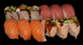 Nigiri Salmon en Tuna 12st.
