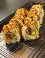 Crunchy Tempura Sake Roll