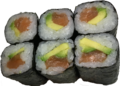 Sake avocado Maki