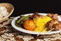Menu 4 Nasi kuning speciaal