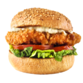Kiplekker chickenburger