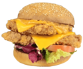 Double cheese chickenburger