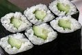 komkommer maki/ cucumber