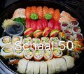Sushi schaal 50