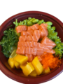 Zalm sashimi bowl