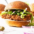 Crunchy chicken Burger