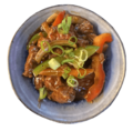 Black Pepper Beef 100