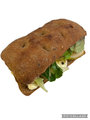Schiacciata met Camembert/vijgenconfituur/peer/walnoten & Mesclun salade