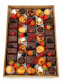 Dessertschotel brownie - mini gebakjes
