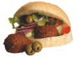 Broodje falafel