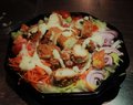 Has salade met kip haasjes