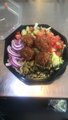 Has salade met 4x falafel