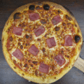 Pizza ham