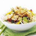 Thaise mihoen met garnalen