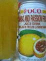 Mango and passion fruit