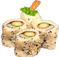 Tempura maki, 4 stuks
