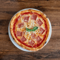 Pizza prosciutto