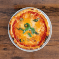 Napolitan stijl pizza quattro formaggi