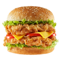Dubbele Chicken-Cheeseburger