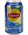 Lipton Ice Tea Sparkling (blikje 330ml)